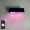 Applique murale intelligente contrôlée par application applique murale led intérieur mur led lumières mur intérieur led lumières app interrupteur d'éclairage contrôlé