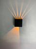 6W six faisceau lumière applique murale led lumières applique murale esthétique led applique murale moderne led applique murale extérieure led appliques intérieures