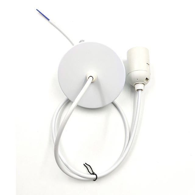 Support de lampe de sel de l'himalaya lustre support de lampe lustre fil fil prise E27 E14 support de lampe