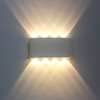 8W pas cher prix usine applique murale haut et bas veilleuse applique vanité lumière pour 100% sécurité Style européen-américain