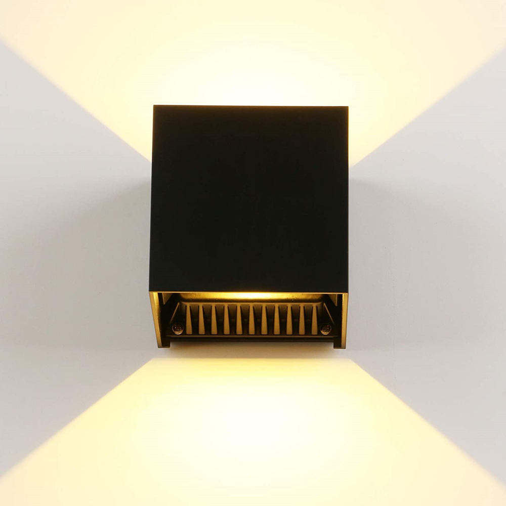 2023 IP65 Étanche 12W 20W Intérieur Extérieur Led Mur Lampe En Aluminium Réglable Surface Monté AC85 ~ 265V Led Porche Lumière Applique