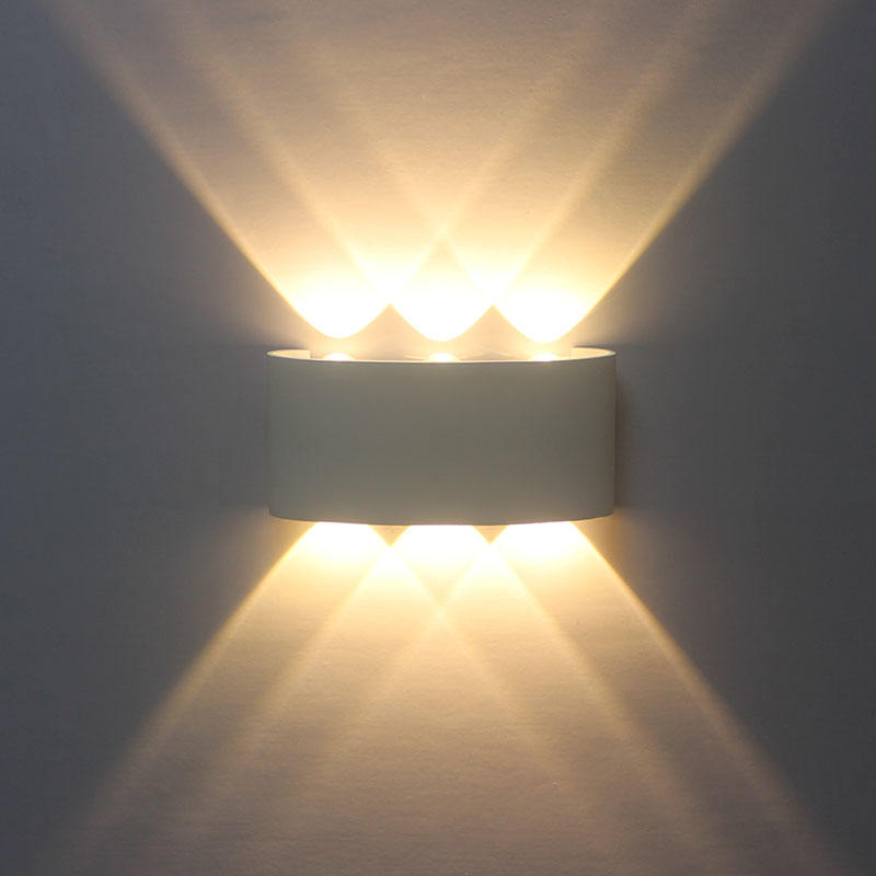Applique murale à LED décoration intérieure en aluminium éclairage intérieur haut et bas applique murale étanche applique murale de jardin extérieur