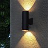 12W COB Up Down Double Tête Extérieure Led Applique Murale Cylindre Intérieur Balcon Luminaire Étanche IP65 Porche Lampe