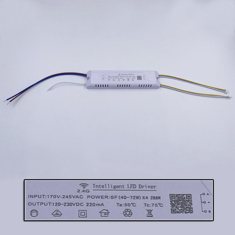Transformateurs d'éclairage LED 2.4G Driver Alimentation pilote adaptateur led 4 voies 160-288W Coffre-fort de haute qualité 