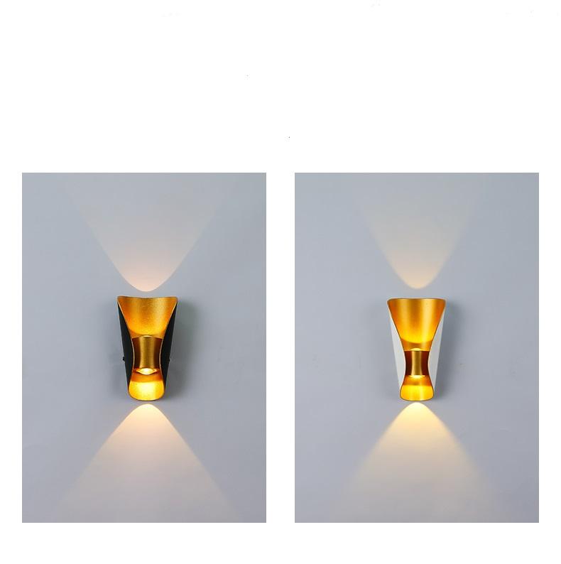 Lampe décorative Led applique murale grand bateau étanche applique extérieure veilleuse Simple aluminium