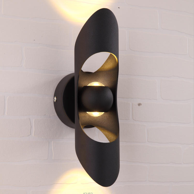 LED Wandkandelaar Binnen Gangwandleuchte veilleuse nordique mur LED lampe 6W étanche extérieur jardin cour balcon