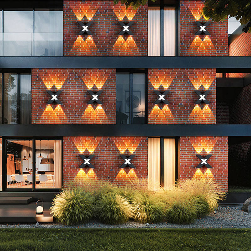 4W mur LED lumière extérieure étanche IP65 porche jardin applique intérieure chambre chevet décoration éclairage lampe en aluminium