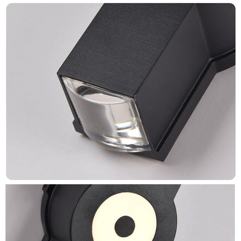 Applique murale d'extérieur minimaliste à LED à montage en surface et étanche IP65 85 ~ 265V Applique murale minimaliste pour la lumière de porche de rue de chemin