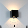 Outdoor Garden 12W Applique murale réglable haut et bas Motion Sensor Applique murale