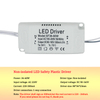 Adaptateur d'alimentation de conducteur de 8-120W LED pour la puce d'ampoule de remplacement de plafonnier de transformateur non isolant AC220V