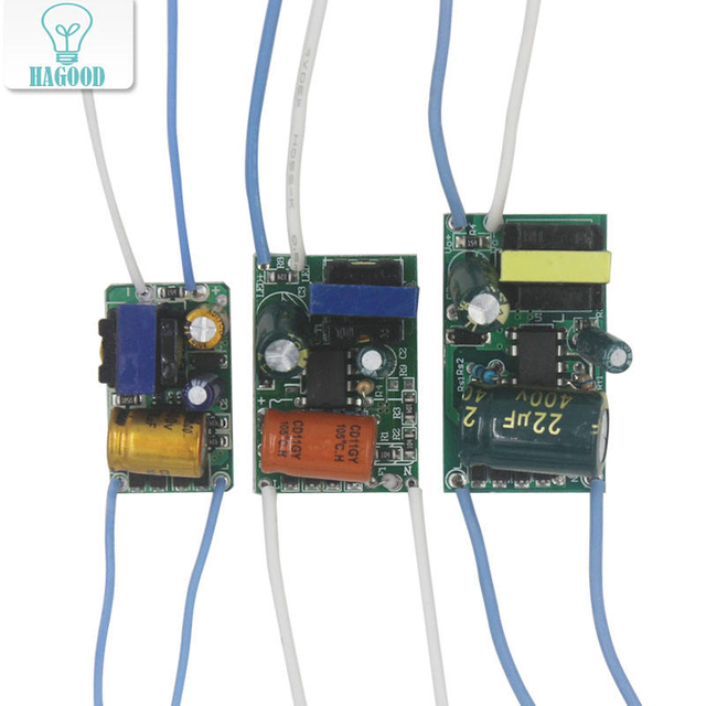 Pilote de LED Transformateurs d'éclairage Pilote de carte nue Convertisseur de lampe de puissance d'entraînement intérieur