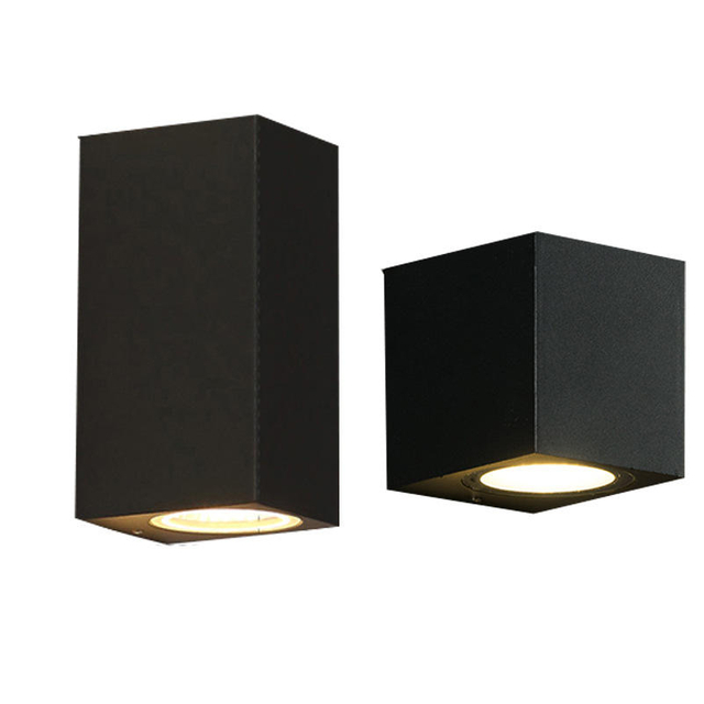 5W 10W Ip65 Up Down Étanche Bande Jardin Extérieur Morden Led Applique Murale Extérieure En Aluminium Applique Murale