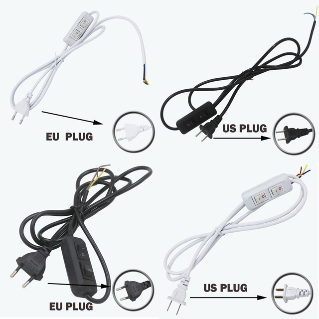 301 interrupteur de lumière meilleur prix qualité pour suspension vente chaude interrupteur à Double bouton fil de prise ue avec 100% de sécurité