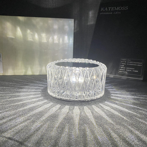 Rose cristal lampe de table chambre USB charge chevet romantique veilleuse tactile contrôle lampe de table pétale atmosphère vaisselle intérieur multicolore