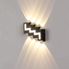 6W 12W étanche AC85-265V monté en surface LED applique murale moderne nordique Luminaire intérieur appliques salon porche extérieur
