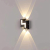 6W 12W étanche AC85-265V monté en surface LED applique murale moderne nordique Luminaire intérieur appliques salon porche extérieur