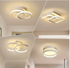 Plafonniers cercle blanc pour salon plafonnier suspendu chambre plafonnier Led plafonnier moderne lampe plafond