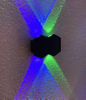 4W nordique personnalité applique murale Simple Led salon fond rond applique hôtel Hall couloir éclairage forme de diamant