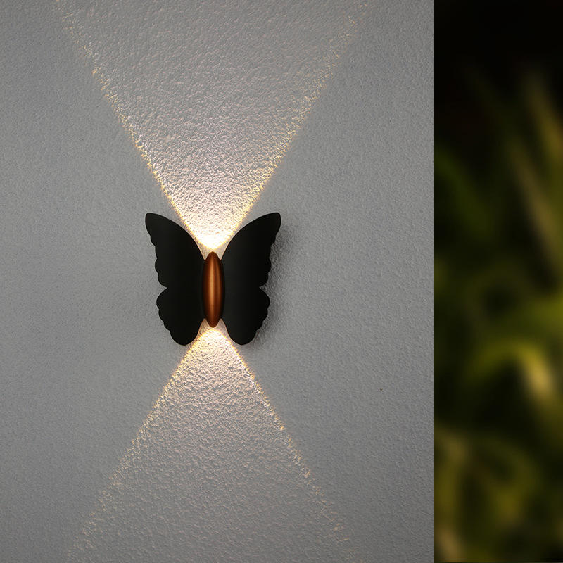Applique murale extérieure à LED Lumière LED moderne IP65 Normes étanches pour extérieur Maison Porche Patio Jardin Clôture et pont
