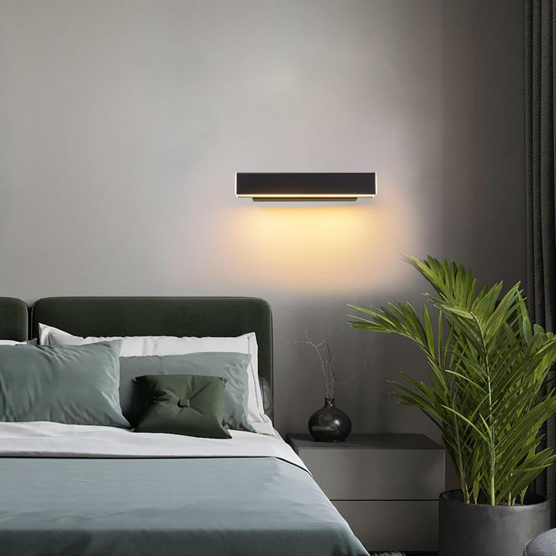 Moderne LED Applique 360 ​​Draaibare Slaapkamer Nachtkastje 6W AC85V-260V Led Veilleuse lampe pour la maison