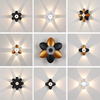 LED applique murale extérieure haut vers le bas décoration murale lumineuse projecteur Lotus Villa couloir balcon couloir fond applique murale