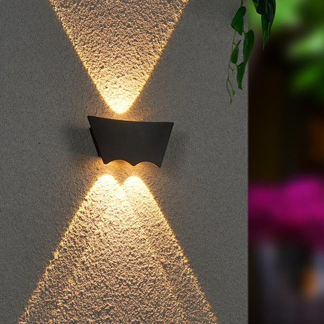 Applique murale moderne à LED étanche IP65 vers le bas 10W éclairage extérieur maison hôtel boutique couloir porche applique murale AC 220V 110V