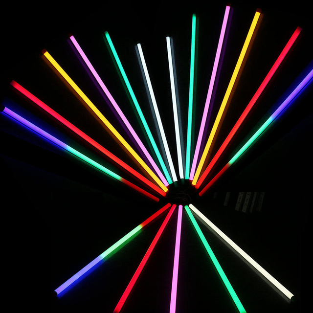 En gros t8 led tube lumière coloré rgb 18W 4ft t8 PC tube led étanche pour extérieur et intérieur