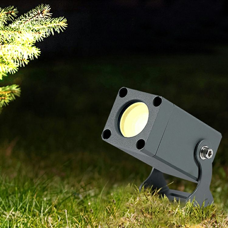 3W extérieur LED spot lumière coque noire Super lumineux pic étanche paysage IP65 LED pelouse jardin cour arbre projecteur 12V 220V