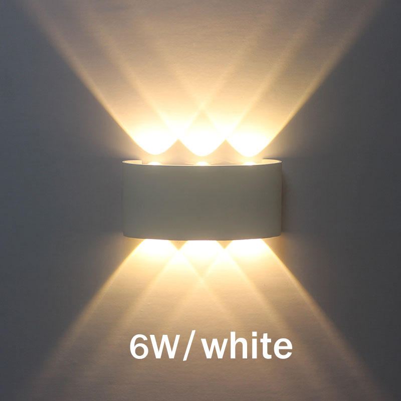 2W ~ 12W bas prix lampe à LED étanche IP65 applique murale cour extérieure balcon Piazza porte escalier décor LED Wandlamp applique