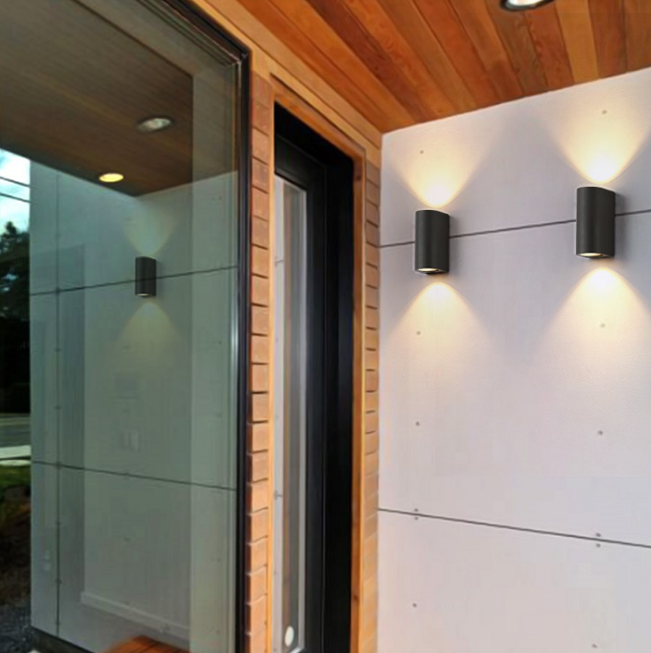Up Down Hagood Applique 10W Aluminium Décorer Applique Murale Jardin Lumière Étanche Éclairage Mural