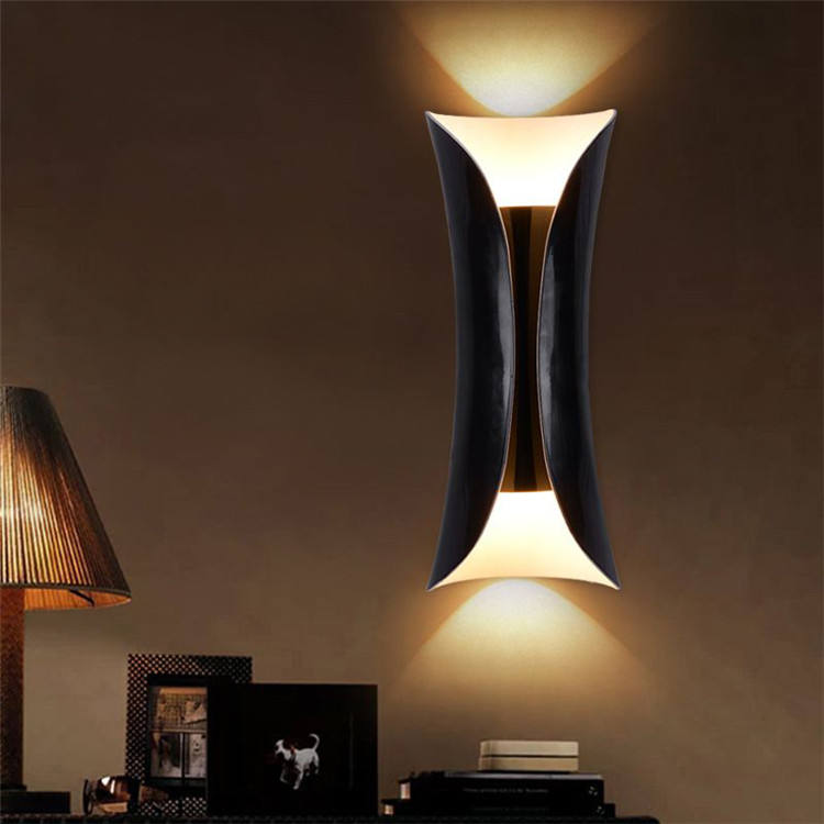 6W 10w nouvelle petite taille conception vacances décoration luxe extérieur intérieur étanche applique murale LED support mural lumière IP65