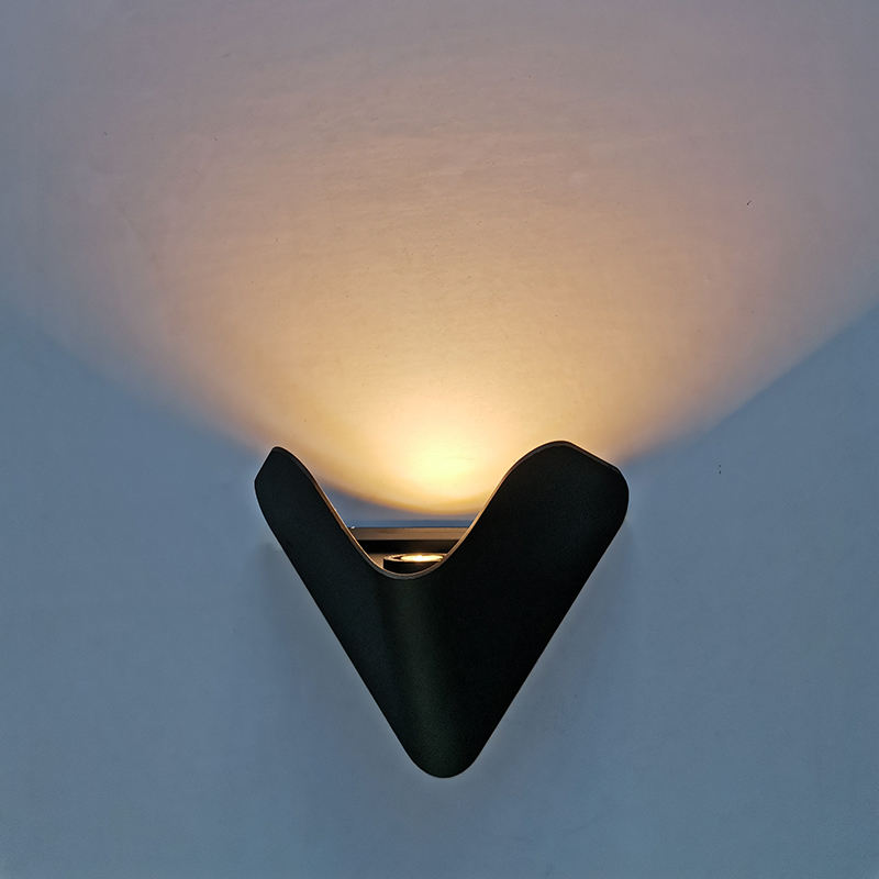 Lampe de chevet blanche 3W lampe de chevet minimaliste COB applique murale nouvelle chambre décoration murale COB applique murale chevet chambre Arts pour salon et décoration d'hôtel