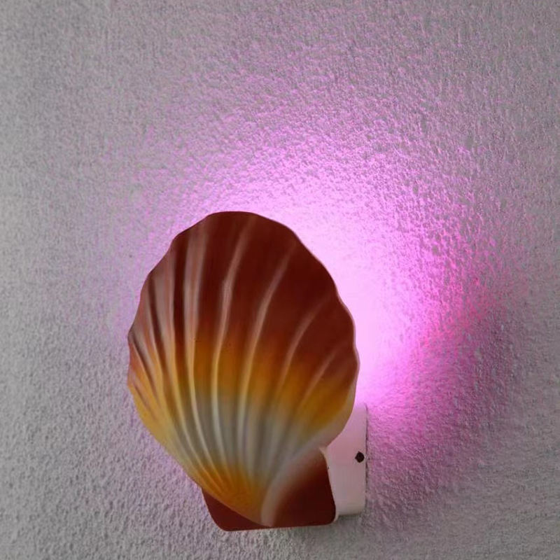 5W nouvelle lampe étanche IP65 LED moderne mur LED lumière extérieure intérieure lumière Loft jardin coquille lampe