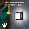 La lampe de mur d'intérieur extérieure menée fixée au mur imperméable acrylique décorative a mené des lumières