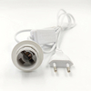 1.8m cordon d'alimentation câble E14 socles de lampe prise ue 303 fil de commutation pour pendentif ampoule LED E14 lampe à main Suspension support de douille sel