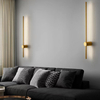 Nordic Slaapkamer Nachtkastje Wandlamp Creatiev Klok Lange Trap Gang Gangpad Woonkamer Achtergrond Wall Art Lampe Café Hôtel