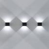 12W IP65 éclairage extérieur moderne applique intérieure étanche mur LED lampe salon lumière carré led applique murale