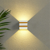 Lampes d'extérieur 10W Led Applique Murale Ip65 Noir Décoratif Porche Jardin Maison Étanche Ampoules Moderne En Aluminium Cuisson