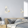 G4 porte-lampe Applique minimaliste italienne Applique murale rotative applique murale à led blanche Salon Creative Rotation Art Hôtel Applique Murale Chambre Nordique Applique murale de chevet