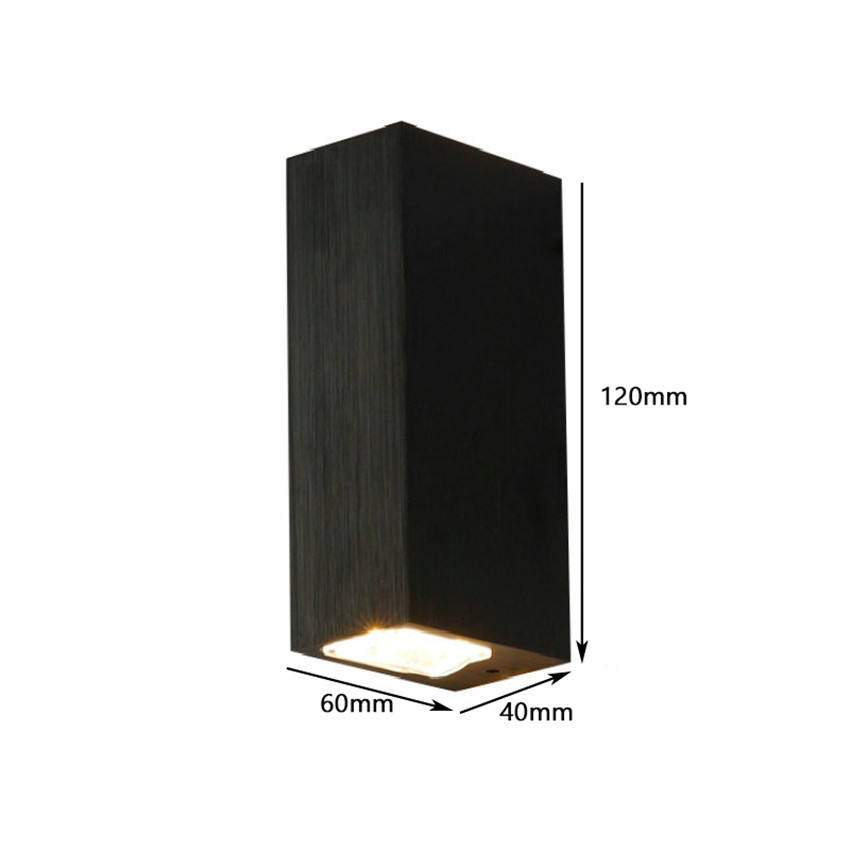 6W petite grande taille moderne applique éclairage extérieur intérieur étanche lampe à LED salon allée parc paysage jardin lumière