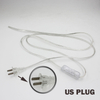 Matériau Support de lampe étanche E27 Plastique Noir Blanc PVC Style Caoutchouc Couleur Vis Origine Fer Cooper e27 porte-ampoules