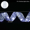 LED Ruban Lumières Arbre De Noël Ornements Fée Guirlande Lumineuse DIY Dentelle Arc pour Navidad Maison Nouvel An Décoration De Noël Lampe