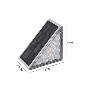 Applique murale solaire extérieure étanche LED appliques murales pour cour rue paysage jardin décor lampe solaire applique murale extérieure