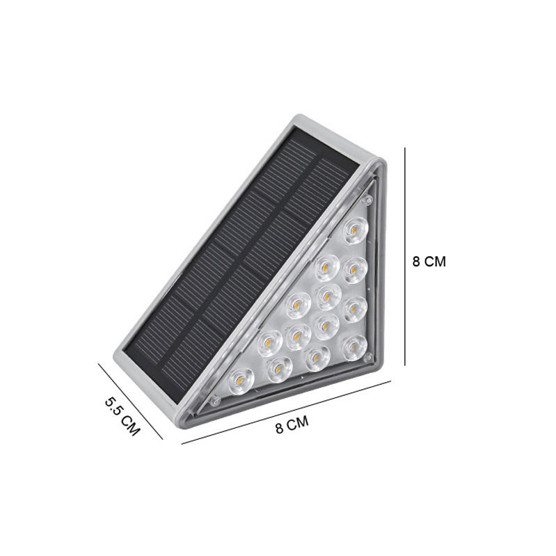 Applique murale solaire extérieure étanche LED appliques murales pour cour rue paysage jardin décor lampe solaire applique murale extérieure