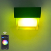 2023 Tuya APP Controle LED Applique Murale Intelligente IP65 Étanche Coloré Applique Murale Décorative À La Mode