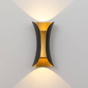 6w 10w nouveau design vacances décoration luxe extérieur intérieur étanche à l'eau applique murale LED support lumière IP65 marchandises