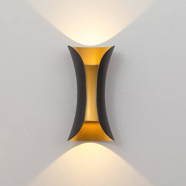 6w 10w nouveau design vacances décoration luxe extérieur intérieur étanche à l'eau applique murale LED support lumière IP65 marchandises