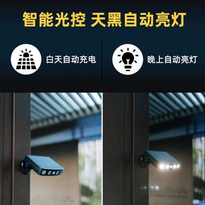 Nouvelle arrivée extérieur IP65 capteur de mouvement extérieur lampe murale solaire extérieur/lanterne solaire lampes solaires extérieures