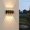 Nouveau style haut et bas étanche veilleuse LED applique murale IP65 85-265V applique murale