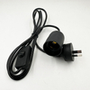 1.8M EU gradateur cordon d'alimentation câble E27 socles de lampe prise ronde avec interrupteur fil pour lustre E14 porte-ampoule lampe 220V 110V